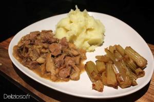 Sauté de veau aux cèpes