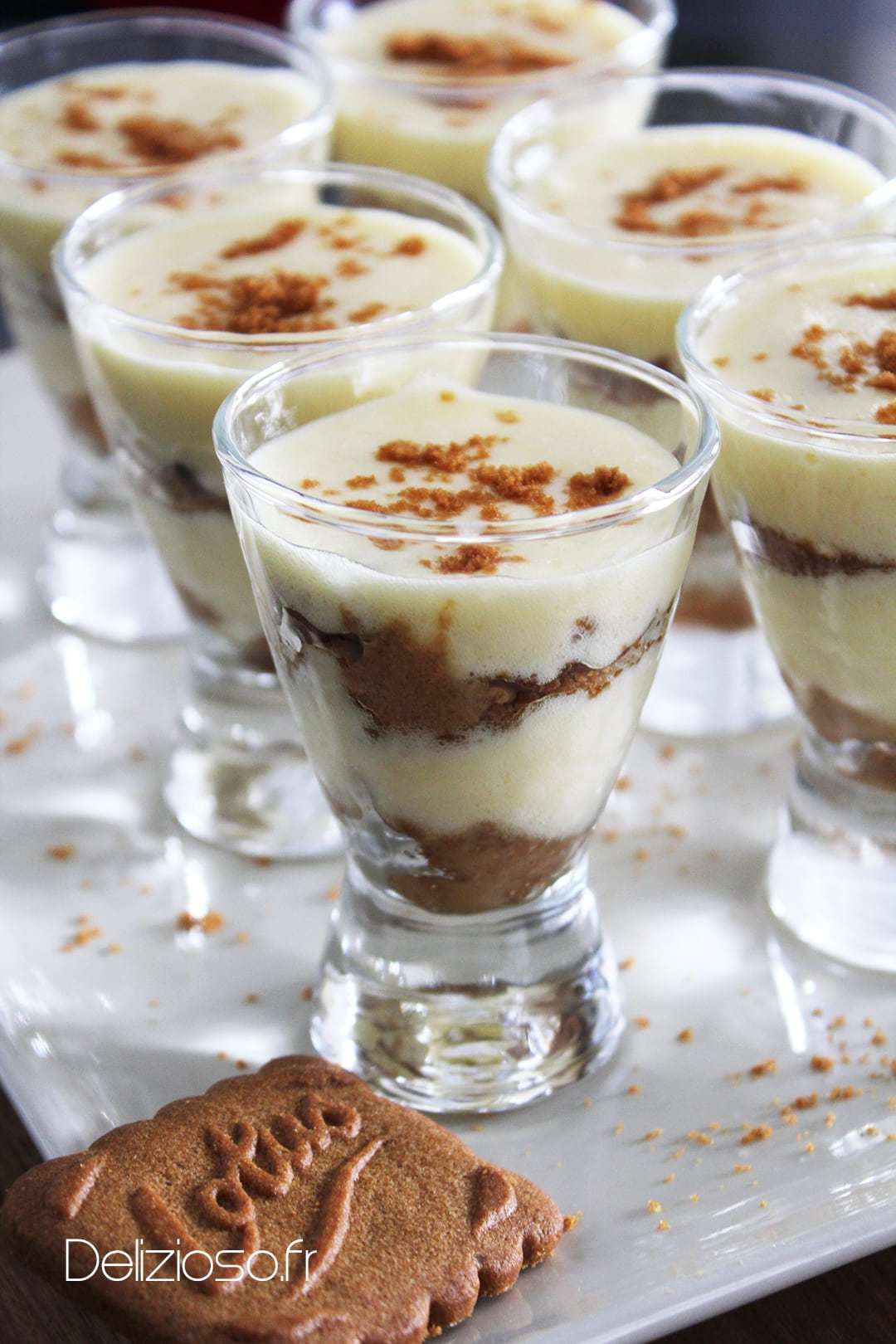 recette tiramisu speculoos lait