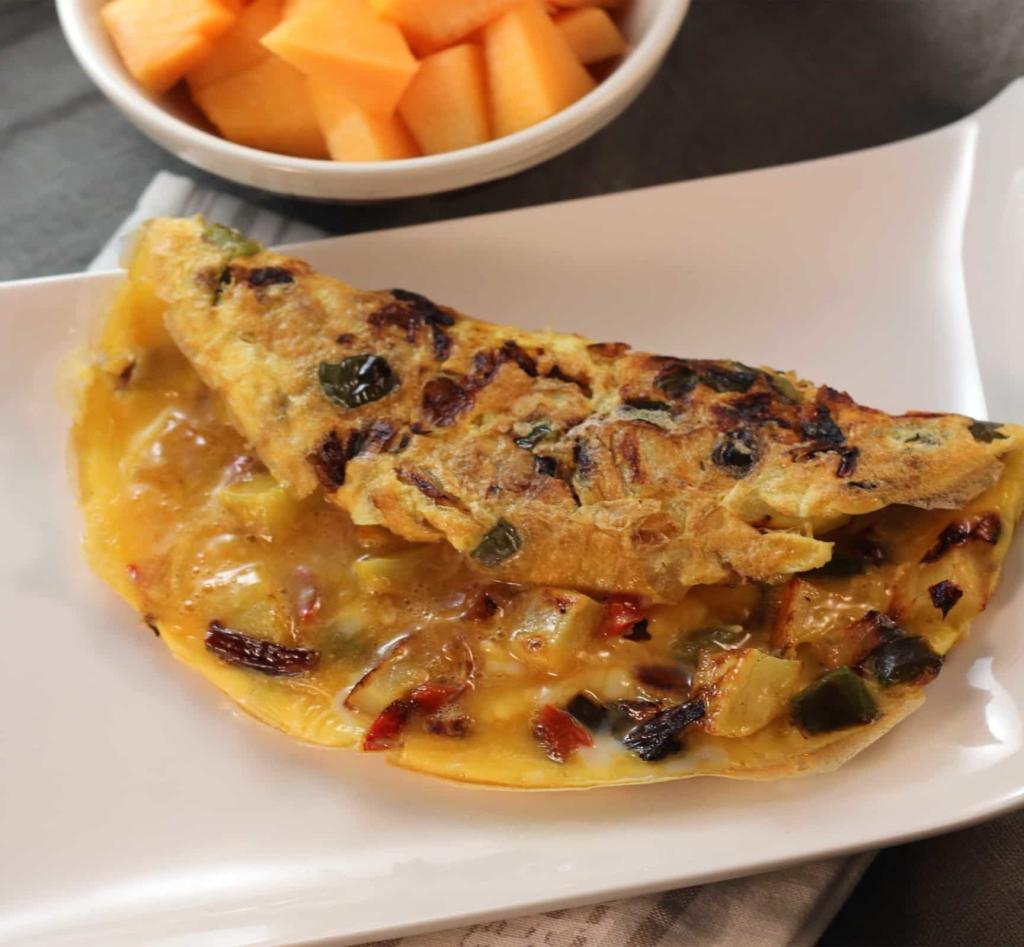 Omelette Basquaise Minceur