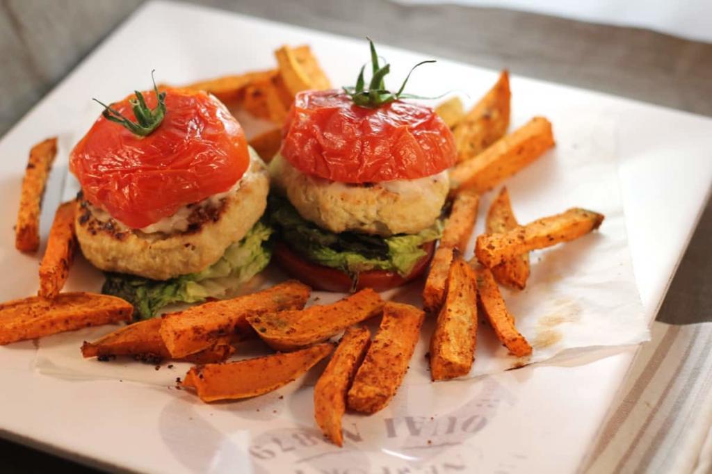 Tomate Burger au poulet - Régime