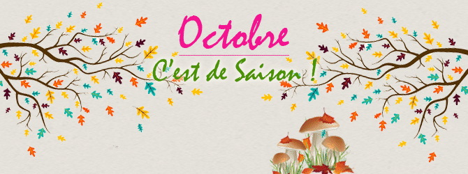 Produits de saison en Octobre