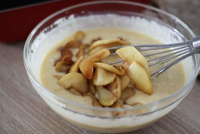 Cake aux pommes sans gluten