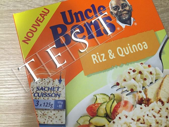 Riz et Quinoa Uncle Ben's - Test