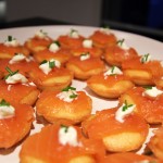 Financiers au saumon