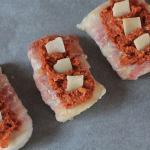 Dos de cabillaud au pesto rouge