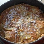 Clafoutis aux pommes caramélisées