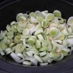 Poireaux à la crème à la Mijoteuse