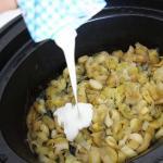 Poireaux à la crème à la Mijoteuse