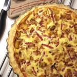 Tarte aux Pommes de terre et Bacon