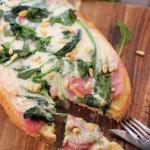 Bruschetta Jambon Epinards Cancoillotte