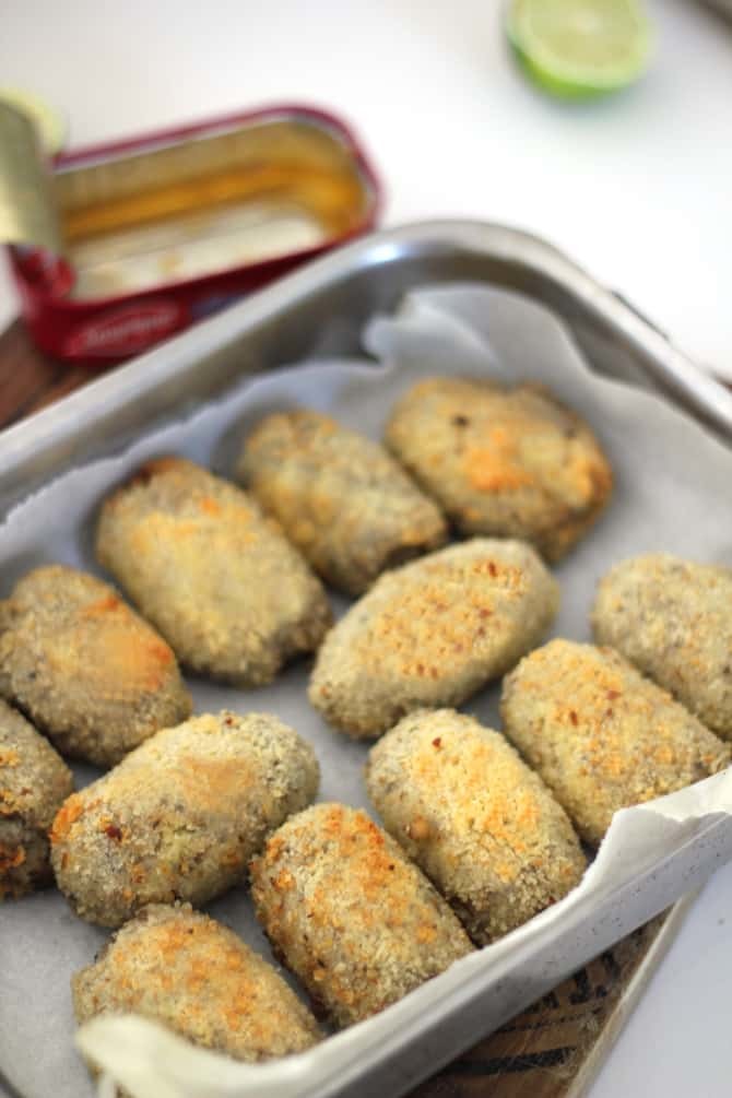 Croquettes de sardines au piment