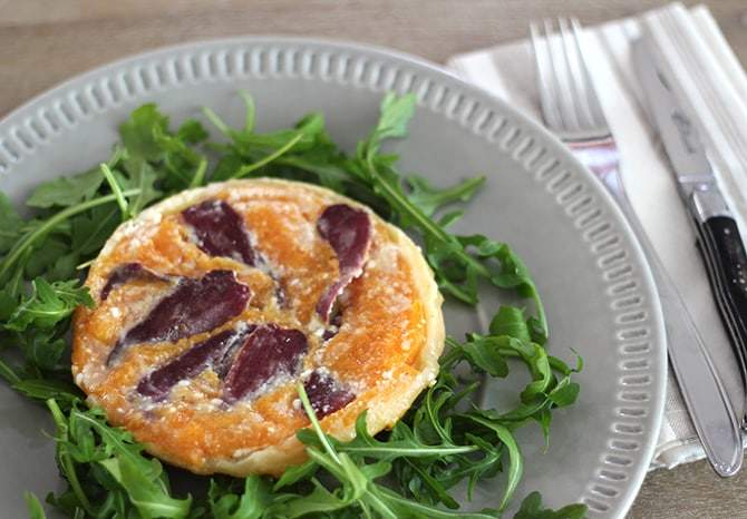 Tatin de Melon au magret fumé