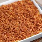 Parmentier de poisson au crumble de chorizo