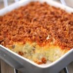 Parmentier de poisson au crumble de chorizo