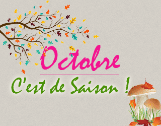 Octobre Produits de saison