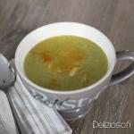 Soupe au chou chinois et curcuma