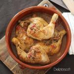 Poulet chasseur aux cèpes