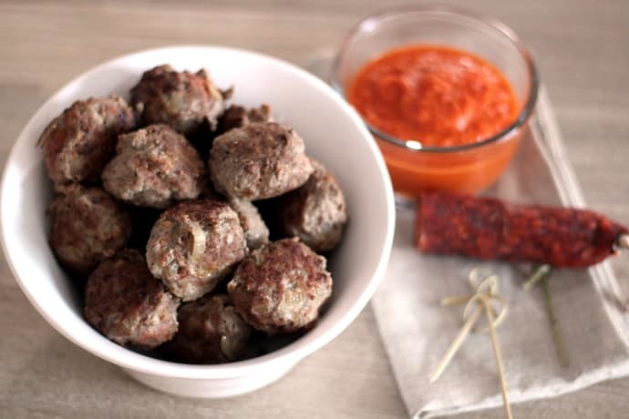 Boulettes de boeuf au chorizo