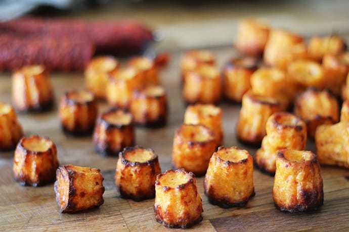 Mini cannelés au chorizo