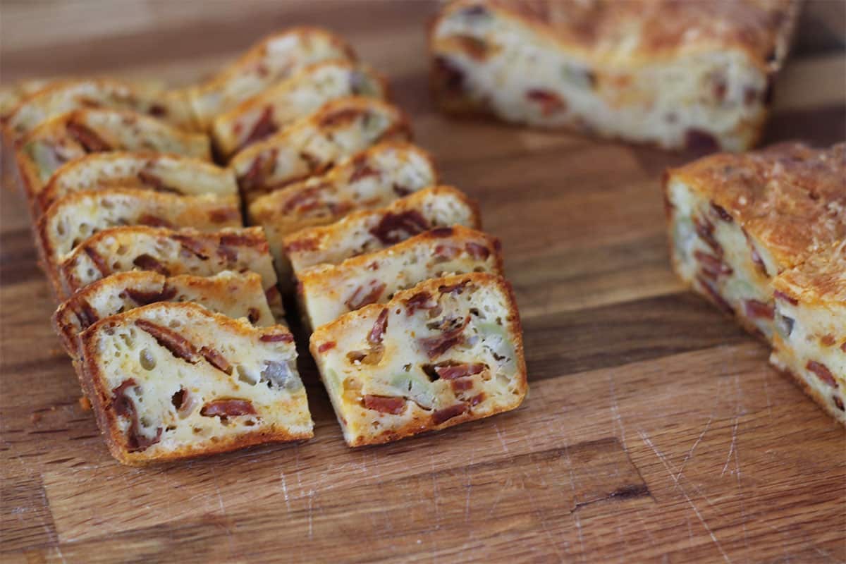 Cake au chorizo par Alain Ducasse