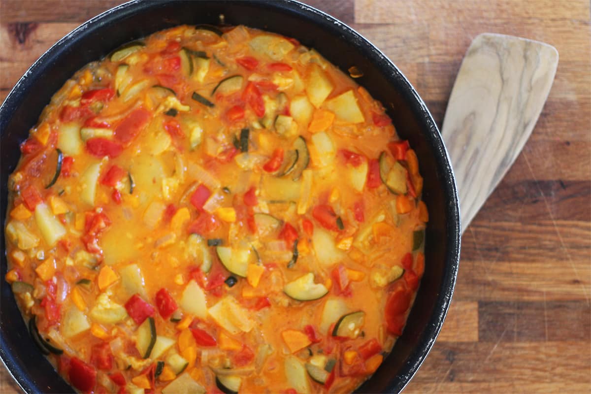 Curry de légumes