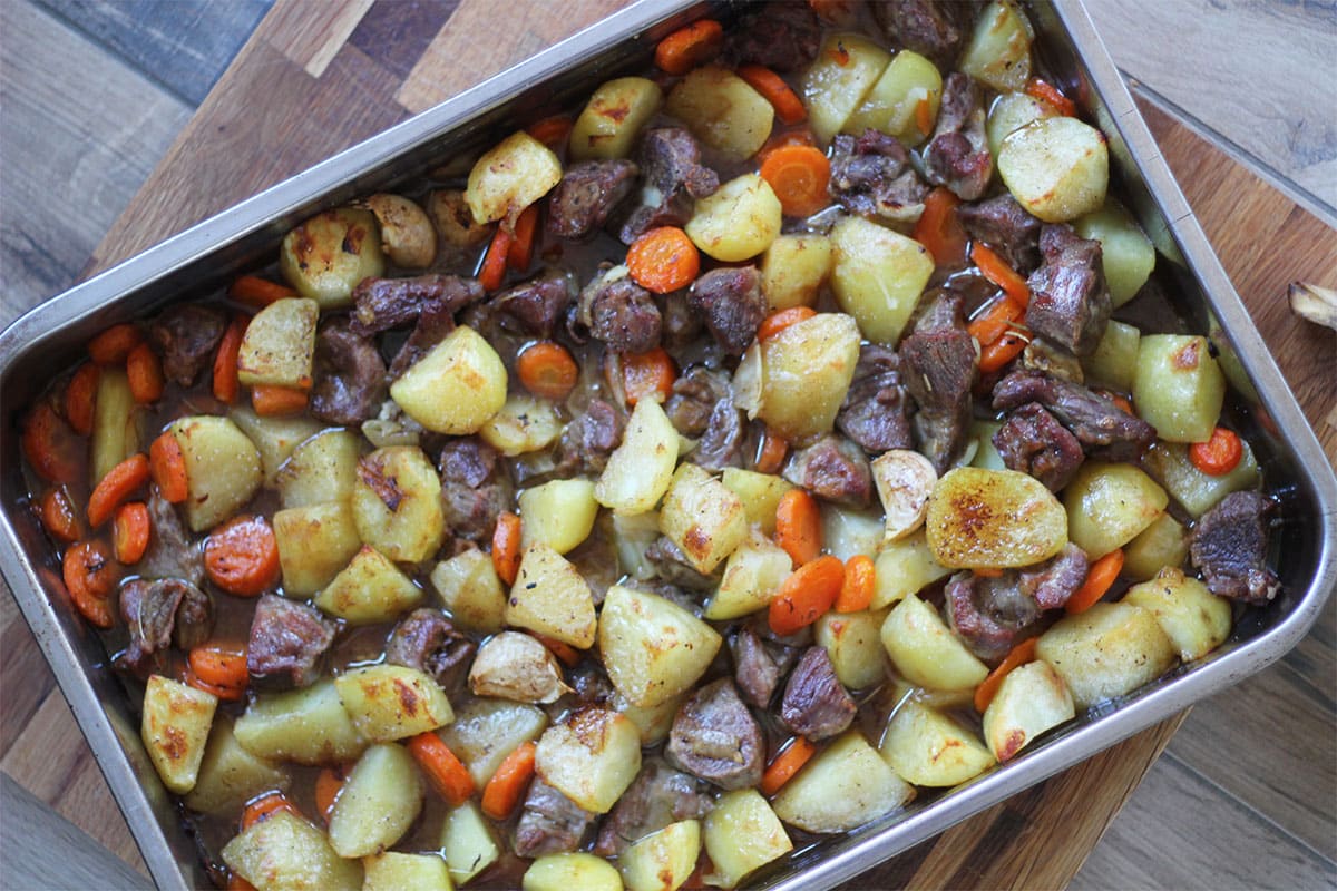 Agneau au pommes de terre