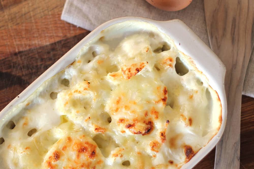 Gratin de chou-fleur light