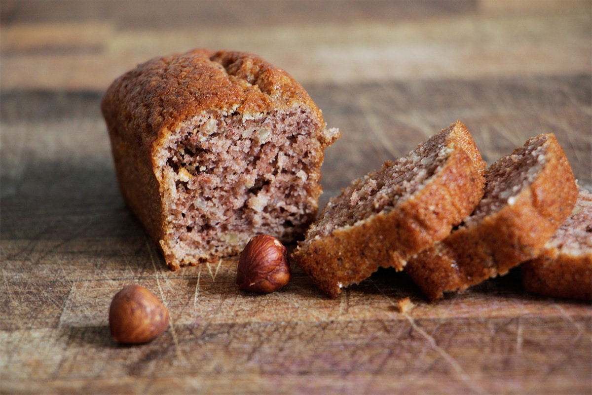 Cake à la crème de marrons et noisettes