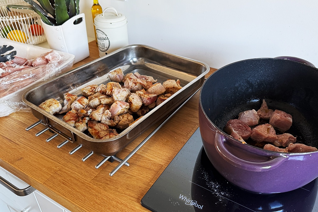 Saute de veau au cèpes