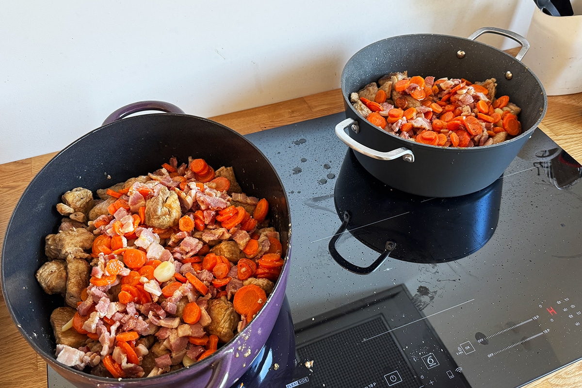 Saute de veau au cèpes