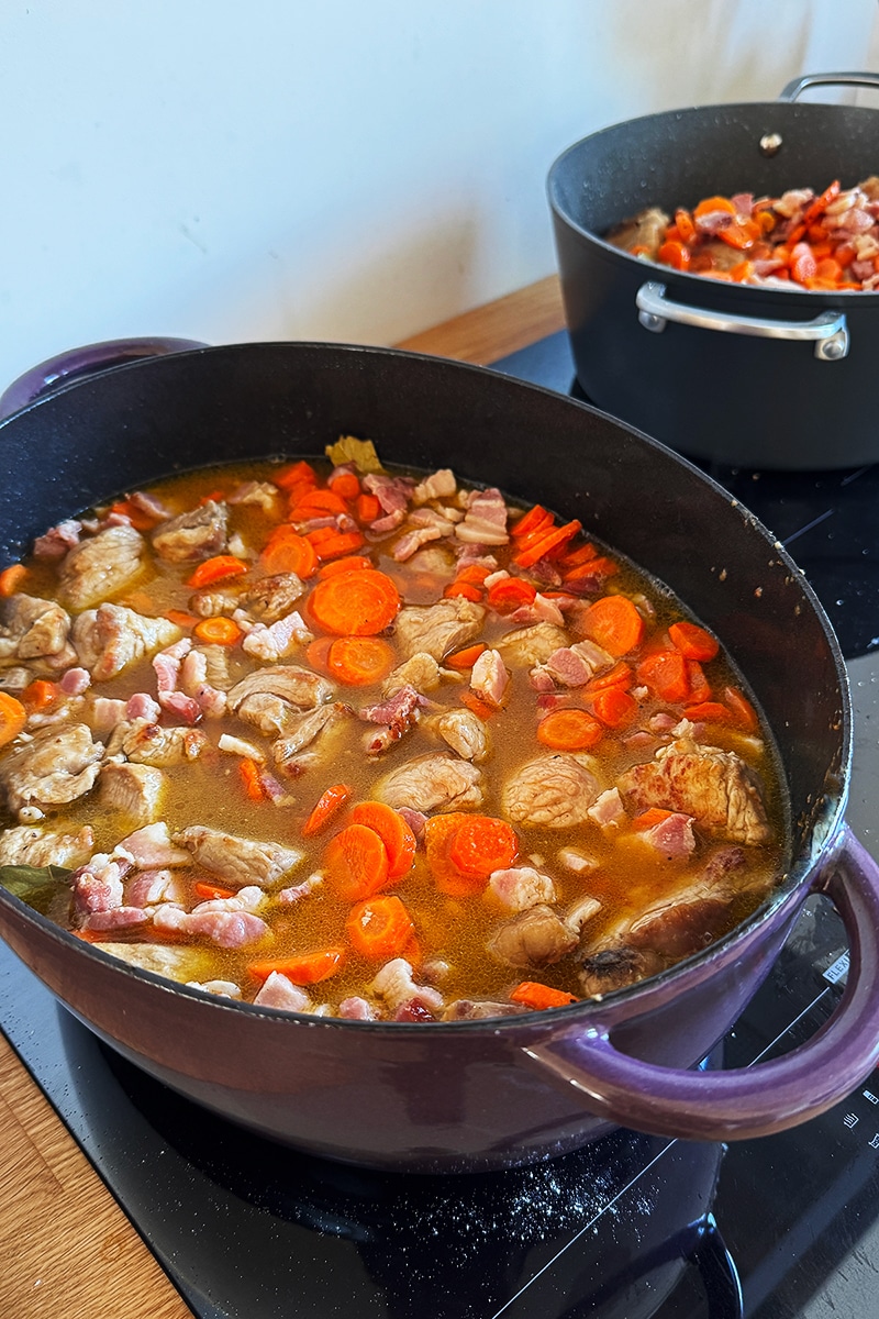 Saute de veau au cèpes