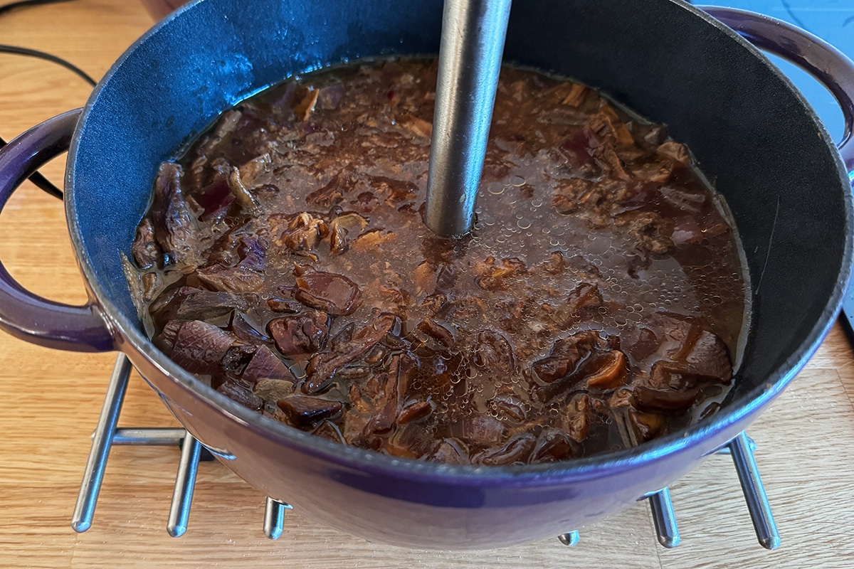 Saute de veau au cèpes