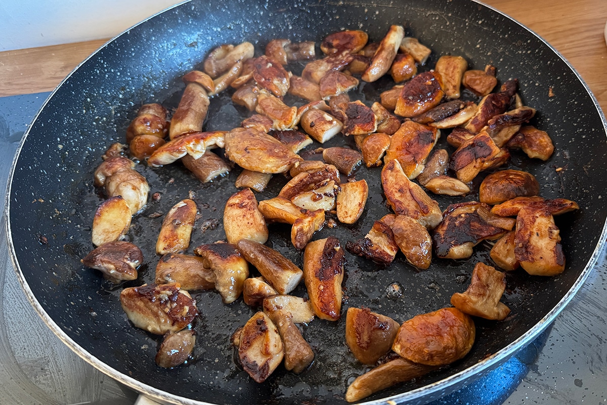 Saute de veau au cèpes