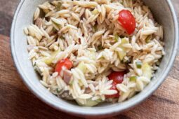 Salade de risoni légère