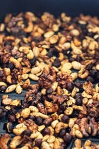 Noix grillées dans la cuve de mon air fryer Ninja