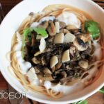 Spaghettis aux champignons