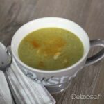 Soupe au chou chinois et curcuma