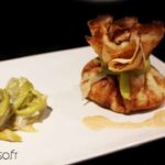 Ballotin de crevettes et poireaux