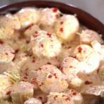 Gratin de chou-fleur, béchamel au chorizo