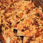 Fajitas au boeuf au four