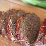 tranche de pain de viande italien moelleux