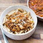 pâtes bolognaise légères